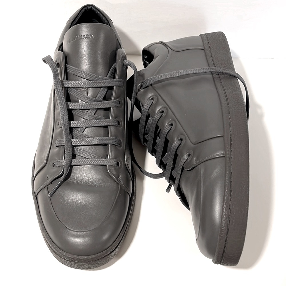 BALENCIAGA Leather Men Sneakers Size 43